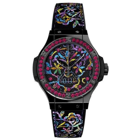 Cheap Hublot BIG BANG BRODERIE SUGAR SKULL CERAMIC 343.CS.6599.NR.1213 Replica Watch